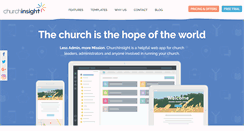 Desktop Screenshot of churchinsight.com