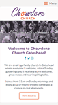 Mobile Screenshot of chowdene.churchinsight.com