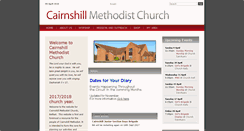 Desktop Screenshot of cairnshill.churchinsight.com