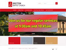 Tablet Screenshot of brettonbaptist.churchinsight.com
